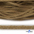 Шнур плетеный d-6 мм круглый, 70% хлопок 30% полиэстер, уп.90+/-1 м, цв.1074-бежевый - купить в Уфе. Цена: 594 руб.