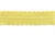 Тесьма кружевная 0621-1212А, шир. 45 мм/уп. 20+/-1 м, цвет 017-жёлтый - купить в Уфе. Цена: 1 033.32 руб.