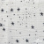 Ткань Муслин принт, 100% хлопок, 125 гр/м2, шир. 140 см, #2308 цв. 9 белый морская звезда - купить в Уфе. Цена 413.11 руб.