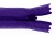 Молния потайная Т3 866, 20 см, капрон, цвет фиолетовый - купить в Уфе. Цена: 5.27 руб.