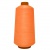 Нитки текстурированные некручёные 457, намот. 15 000 м, цвет оранжевый - купить в Уфе. Цена: 204.10 руб.