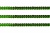 Пайетки "ОмТекс" на нитях, SILVER-BASE, 6 мм С / упак.73+/-1м, цв. 4 - зеленый - купить в Уфе. Цена: 484.77 руб.