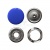 Кнопка рубашечная (закрытая) 9,5мм - эмаль, цв.168 - голубой - купить в Уфе. Цена: 4.77 руб.