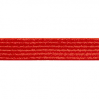 Резиновые нити с текстильным покрытием, шир. 6 мм ( упак.30 м/уп), цв.- 86-красный - купить в Уфе. Цена: 155.22 руб.