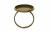 Заготовка для рукоделия металлическая фигурная для кольца 15мм - купить в Уфе. Цена: 7.44 руб.