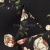 Плательная ткань "Фламенко" 3.1, 80 гр/м2, шир.150 см, принт растительный - купить в Уфе. Цена 239.03 руб.