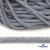 Шнур плетеный d-6 мм круглый, 70% хлопок 30% полиэстер, уп.90+/-1 м, цв.1086-голубой - купить в Уфе. Цена: 588 руб.