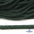 Шнур плетеный d-6 мм, 70% хлопок 30% полиэстер, уп.90+/-1 м, цв.1083-тём.зелёный - купить в Уфе. Цена: 588 руб.
