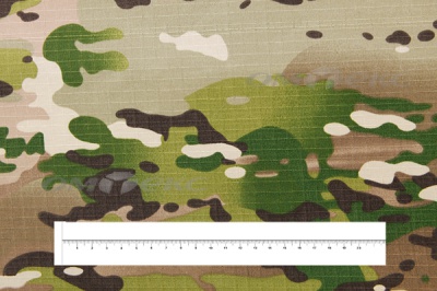 Ткань смесовая рип-стоп камуфляж C#201313, 210 гр/м2, шир.150см - купить в Уфе. Цена 244.99 руб.