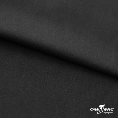 Ткань сорочечная Темза, 80%полиэстр 20%вискоза, 120 г/м2 ш.150 см, цв.черный - купить в Уфе. Цена 269.93 руб.