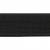 Резинка 25 мм Тканая, 13,75 гр/п.м, (бобина 25 +/-0,5 м) - черная  - купить в Уфе. Цена: 11.67 руб.