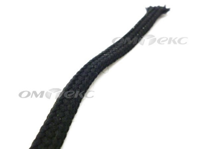 Шнурки т.3 200 см черн - купить в Уфе. Цена: 21.69 руб.