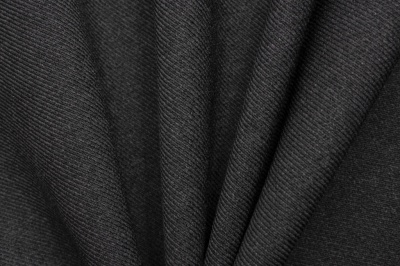 Ткань костюмная 25505 2003, 265 гр/м2, шир.150см, цвет т.серый - купить в Уфе. Цена 418.73 руб.