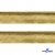 Кант атласный 136, шир. 12 мм (в упак. 65,8 м), цвет золото - купить в Уфе. Цена: 433.08 руб.
